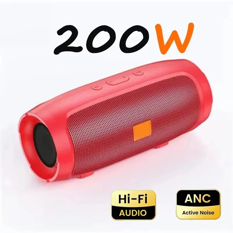 Enceinte Bluetooth Portable Lenovo TF – Stéréo Dual, Subwoofer, FM, TF/USB, IPX5, 12H
