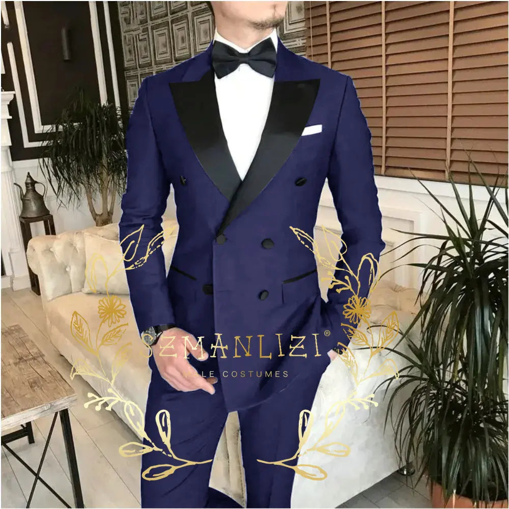 Costume Croisé Homme 2 Pièces – CLEVI Paris