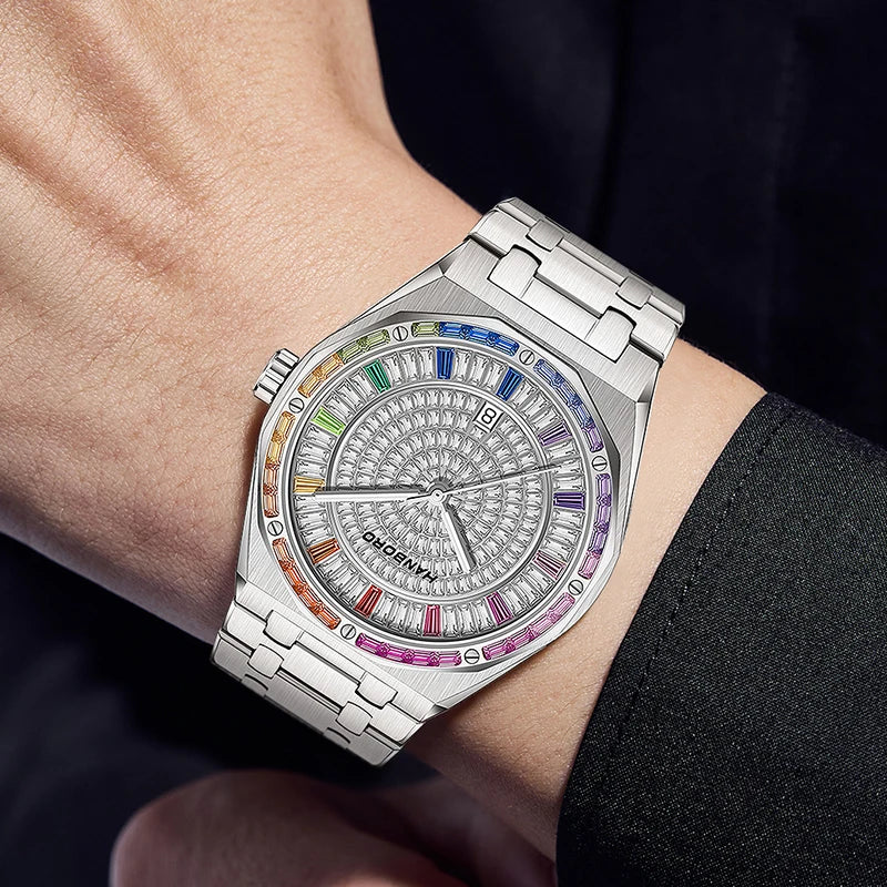 Montre Homme Automatique Cristal Hanboro – CLEVI Paris