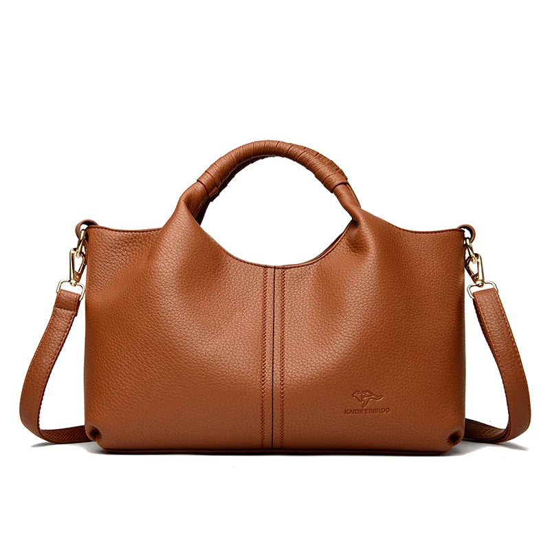 Sac Seau Femme Cuir Véritable Bandoulière – CLEVI Paris