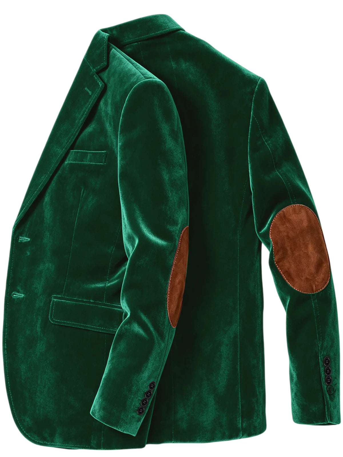 Blazer homme en velours à coudières – CLEVI Paris