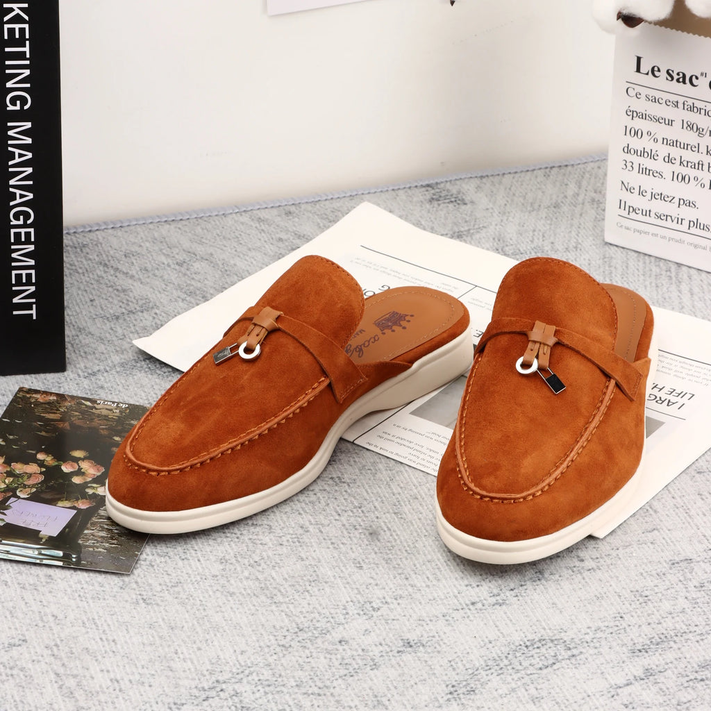 Sandales femme plates à enfiler – CLEVI Paris