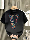 T-Shirt Homme 100% Coton Col Rond Motif Imprimé Fun Casual Été – CLEVI Paris