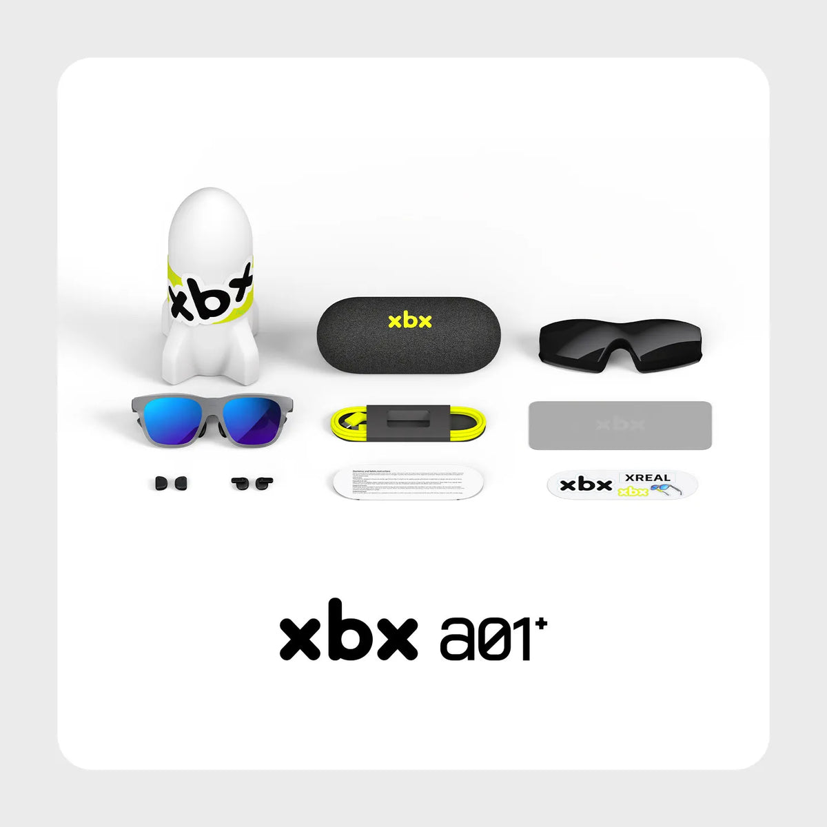 Lunettes AR XBX A01+ Micro-OLED HDR10 – CLEVI Paris