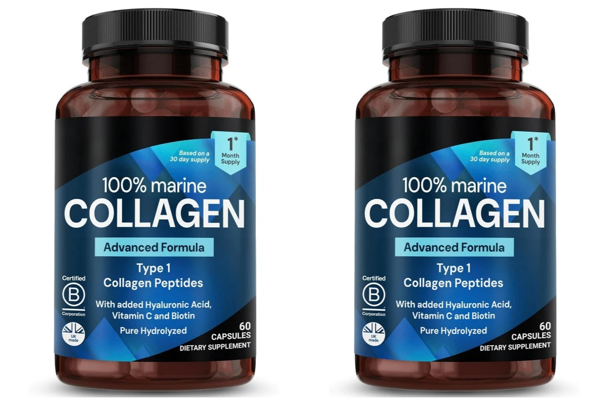 Collagène marin, 60 capsules par flacon – CLEVI Paris