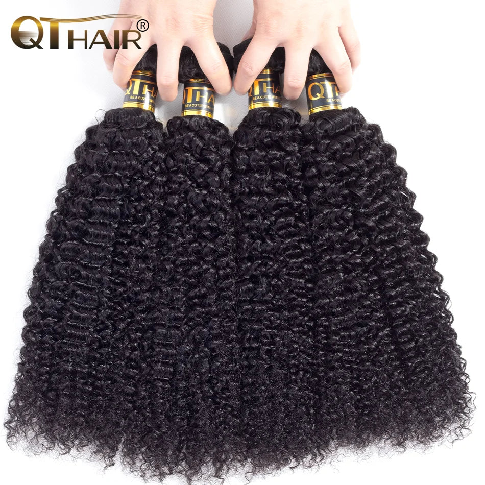 Kinky Curly Bundles Cheveux Humains Mongoliens Remy Hair – CLEVI Paris