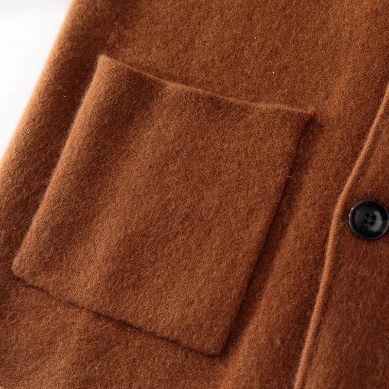 Ensemble homme cachemire col tailleur – CLEVI Paris