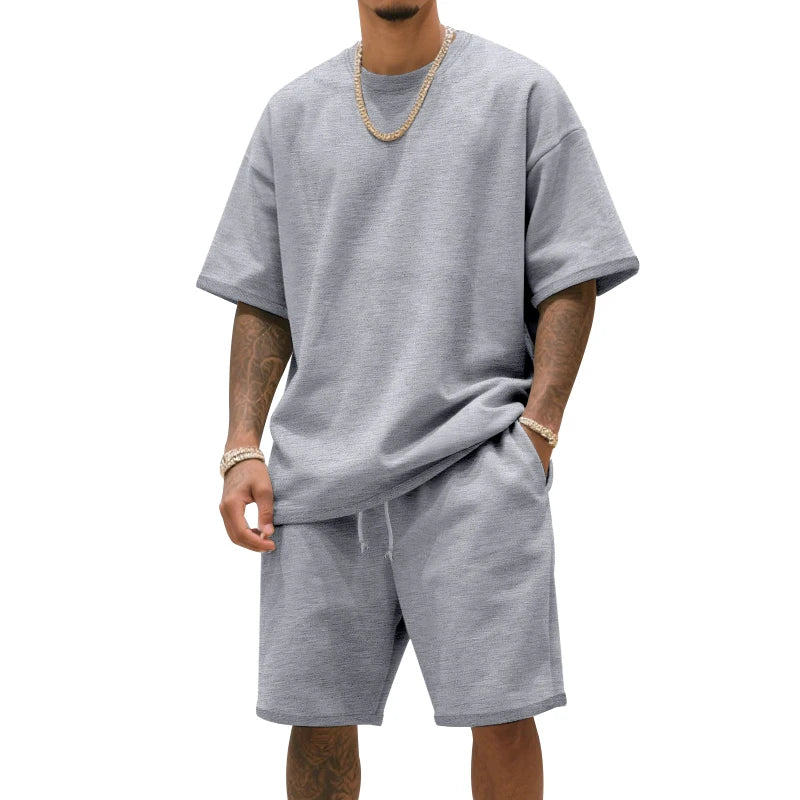 Ensemble homme t-shirt ample et short – CLEVI Paris
