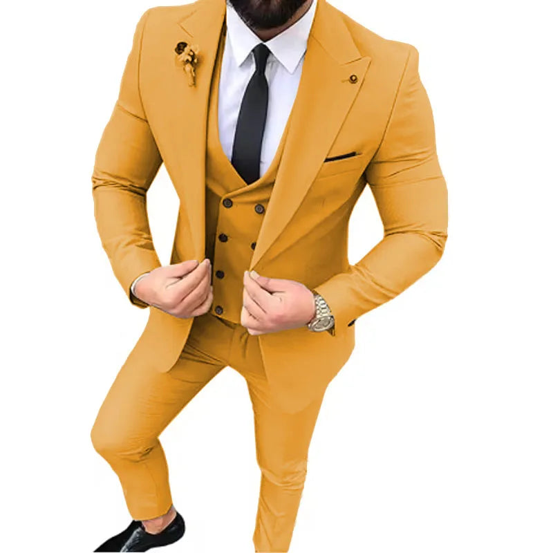 Costume 3 pièces homme élégant – CLEVI Paris