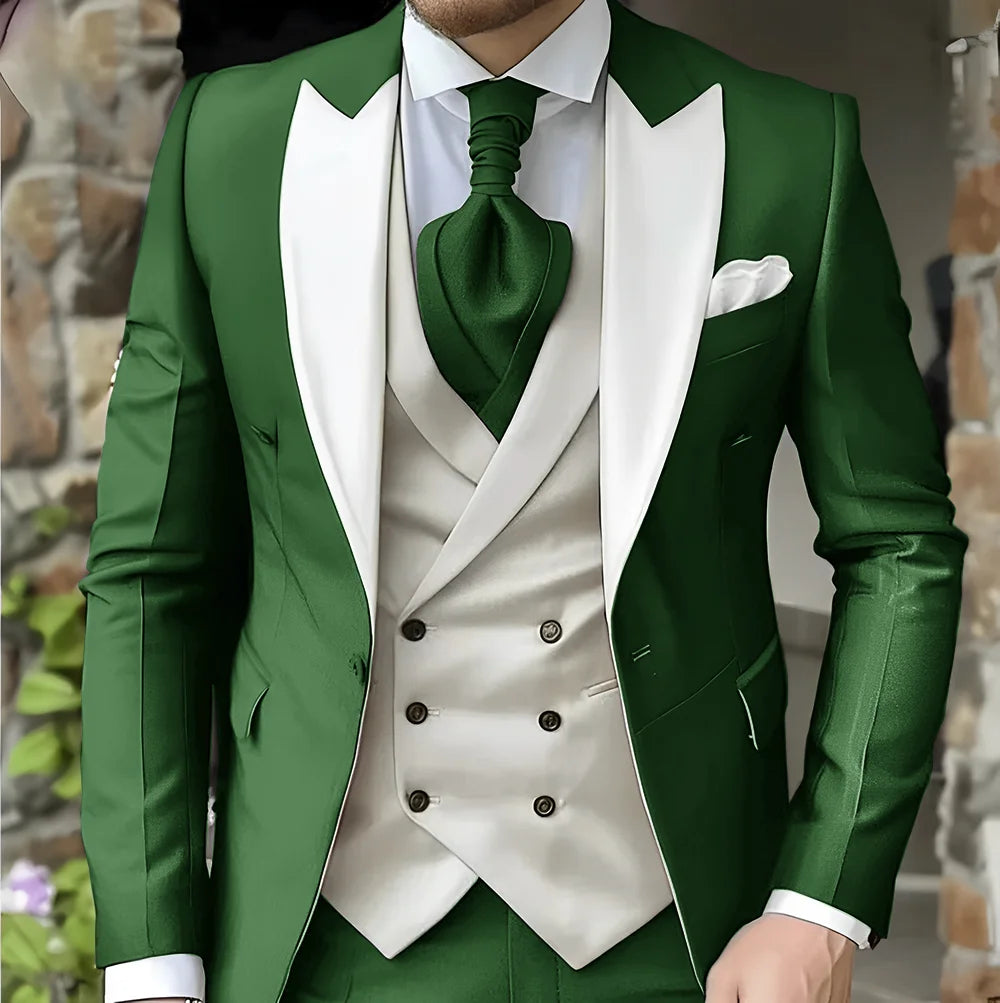 Costume 3 pièces élégant pour homme – CLEVI Paris