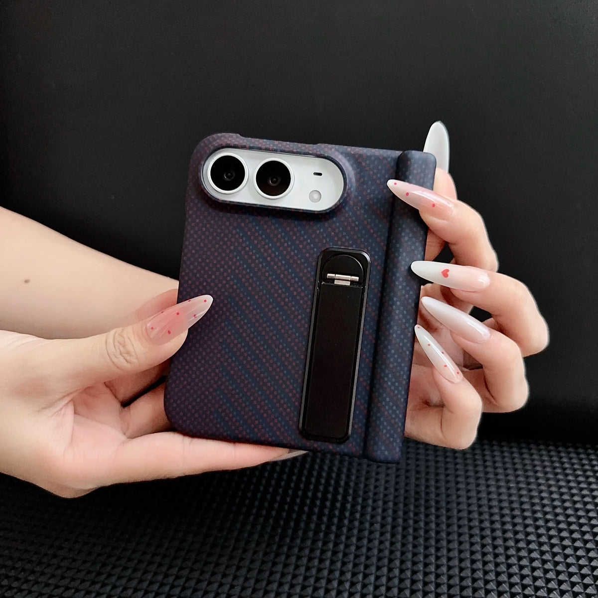 Coque avec support pour iPhone Duo – CLEVI Paris