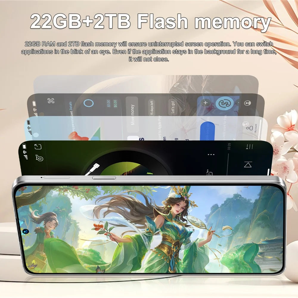 Smartphone CHOTOG 17 Pro Max Android – CLEVI Paris