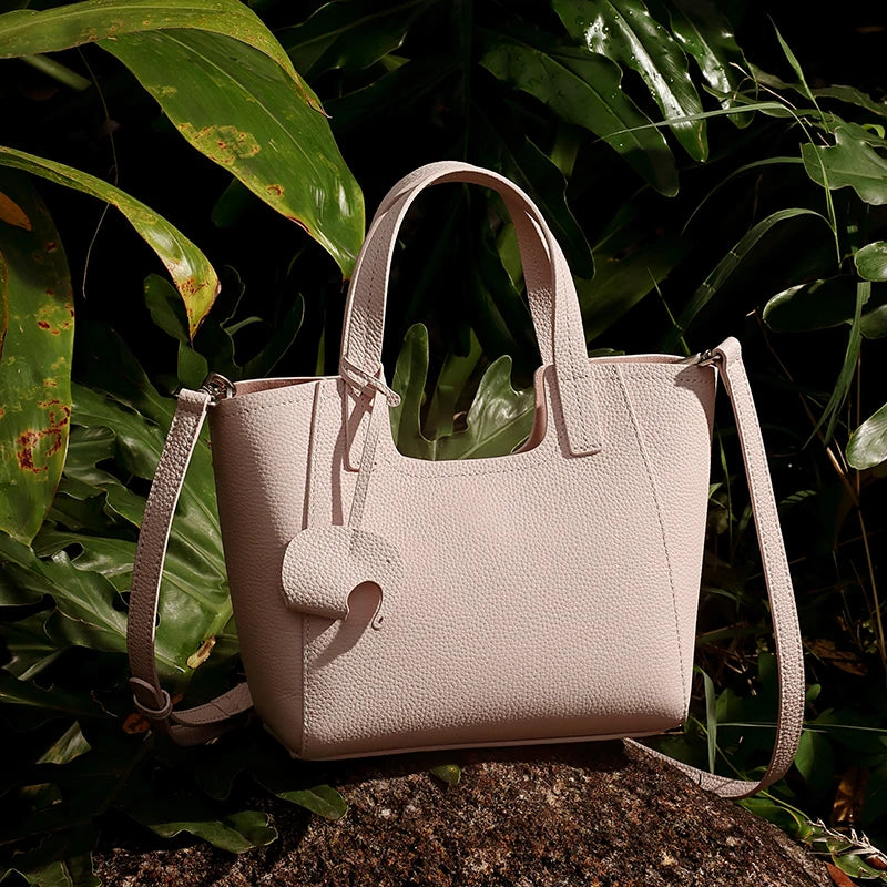 Sac Seau Femme Cuir Véritable Vintage Tote & Bandoulière – CLEVI Paris