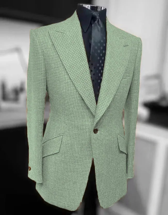 Blazer homme pied-de-poule – CLEVI Paris