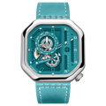 Montre Homme Automatique Squelette Racing Agelocer – CLEVI Paris
