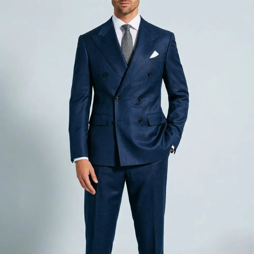 Costume homme 2 pièces croisé – CLEVI Paris