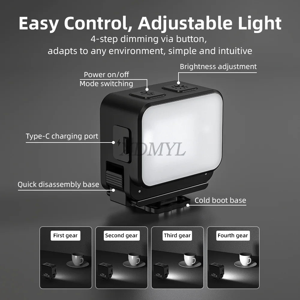 Lampe LED magnétique XDMYL pour caméra – CLEVI Paris