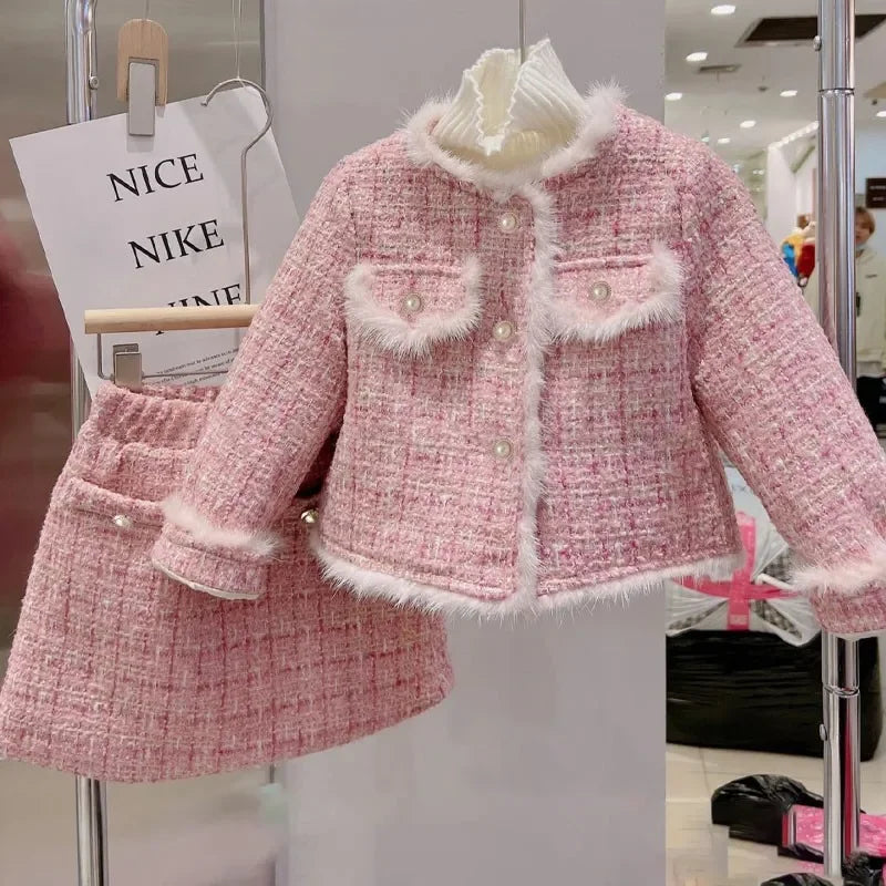 Ensemble fille épais haut et pantalon – CLEVI Paris