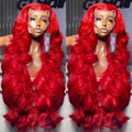Perruque Body Wave Rouge Cheveux Humains HD Lace – CLEVI Paris