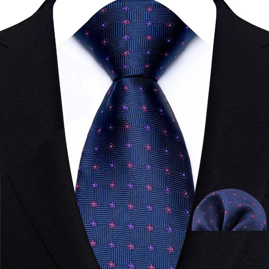 Ensemble cravate et pochette homme 146 cm – CLEVI Paris