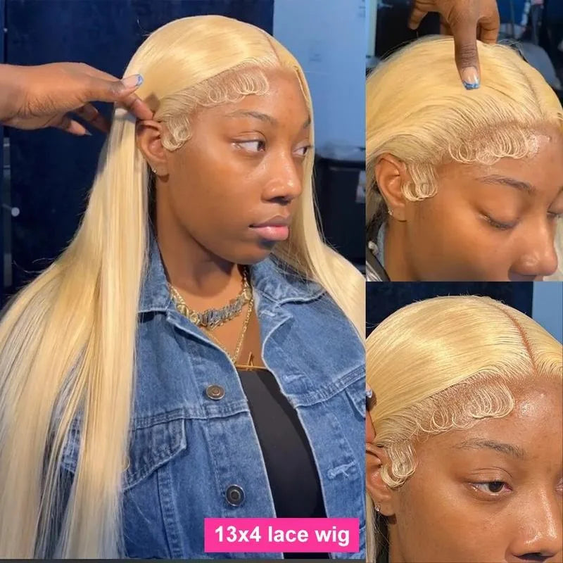 Perruque Lace Front 613 Blonde 13x6 Cheveux Humains – CLEVI Paris