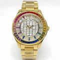 Montre Homme Automatique Or Diamants Arc-en-Ciel Miyota 8215 Huayra – CLEVI Paris