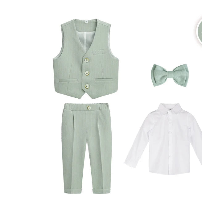 Costume garçon cérémonie S035, plusieurs ensembles – CLEVI Paris