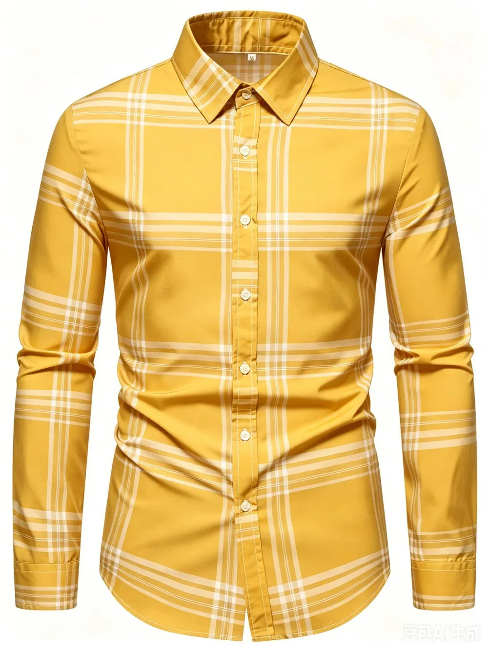 Chemise Homme à Carreaux Imprimés – CLEVI Paris