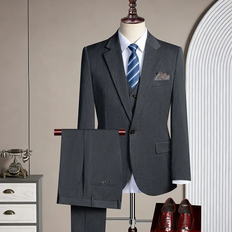 Costume trois pièces homme élégant – CLEVI Paris
