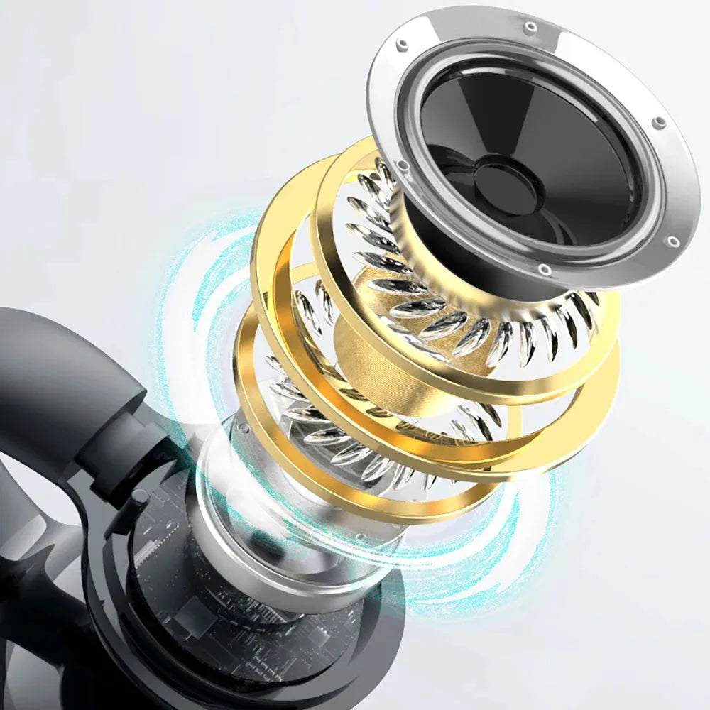 Écouteur Mono Clip-Ear Bluetooth 5.3 Sport HiFi – CLEVI Paris