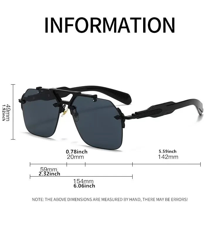 Lunettes pilote demi-cerclées Salutami – CLEVI Paris
