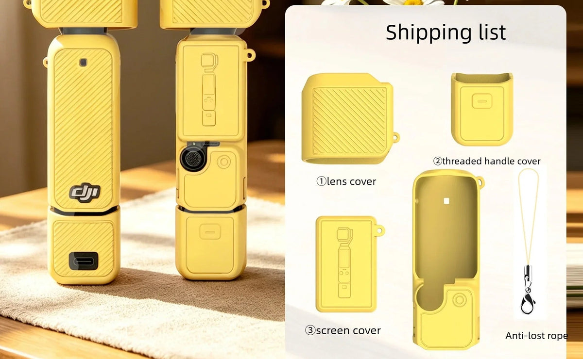 Étui silicone pour DJI Osmo Pocket – CLEVI Paris