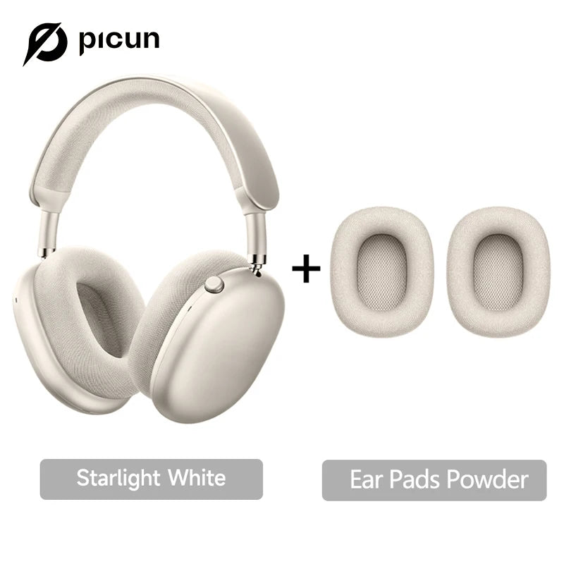 Casque Picun F8 MAX ANC -59dB 180h 3D Audio Bluetooth 6.0 – CLEVI Paris