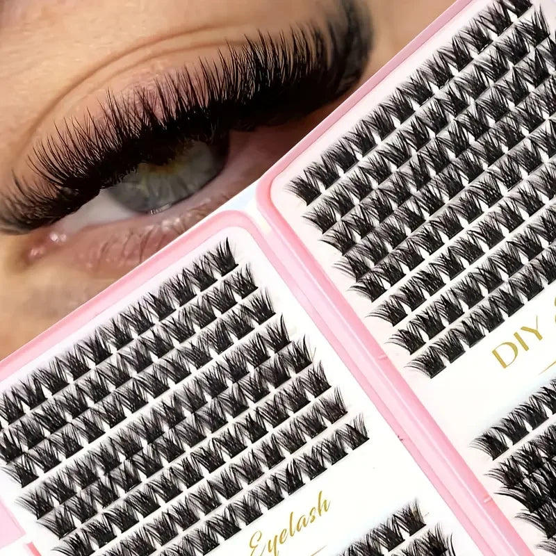 Kit de cils individuels DIY 384 pièces – CLEVI Paris