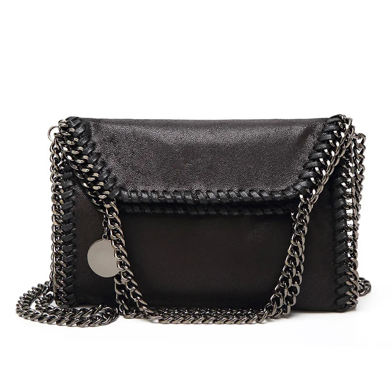 Sac Seau Chaîne Femme Souple Fashion 4 Coloris – CLEVI Paris
