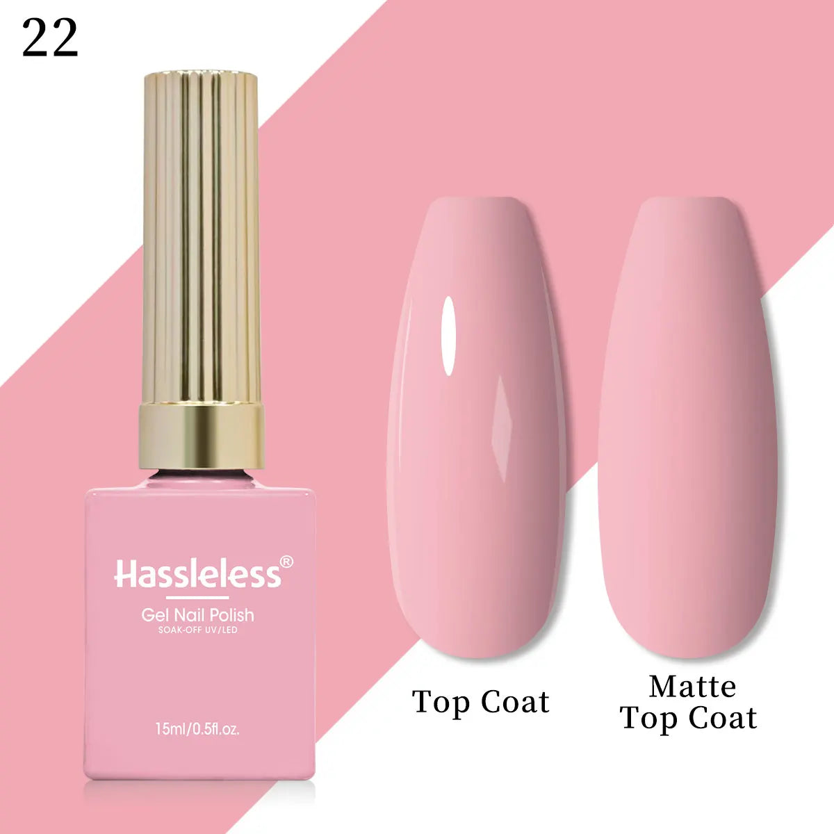 Vernis Gel Semi-Permanent Hassleless – 20 Couleurs Candy & Macaron – CLEVI Paris