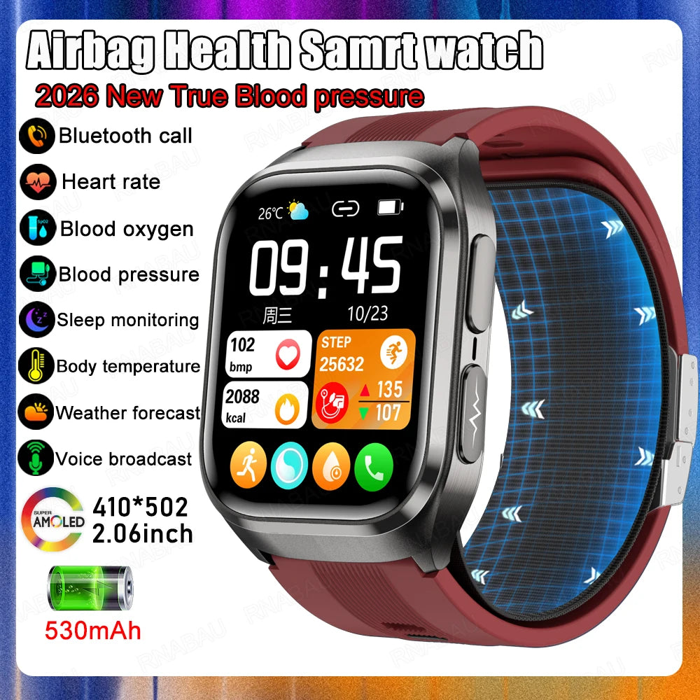Montre RNABAU AMOLED incurvé 2,06″ – CLEVI Paris