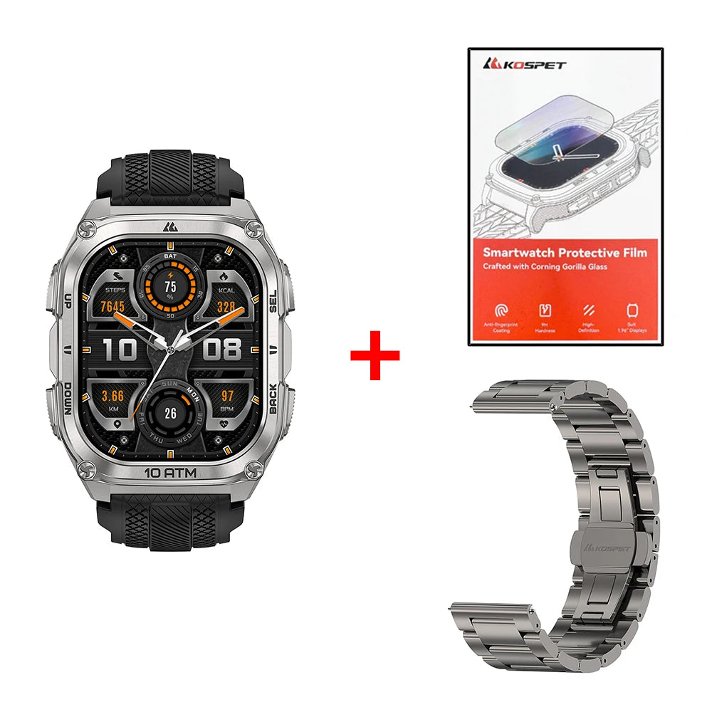 Montre KOSPET TANK M4 GPS cartes hors ligne – CLEVI Paris