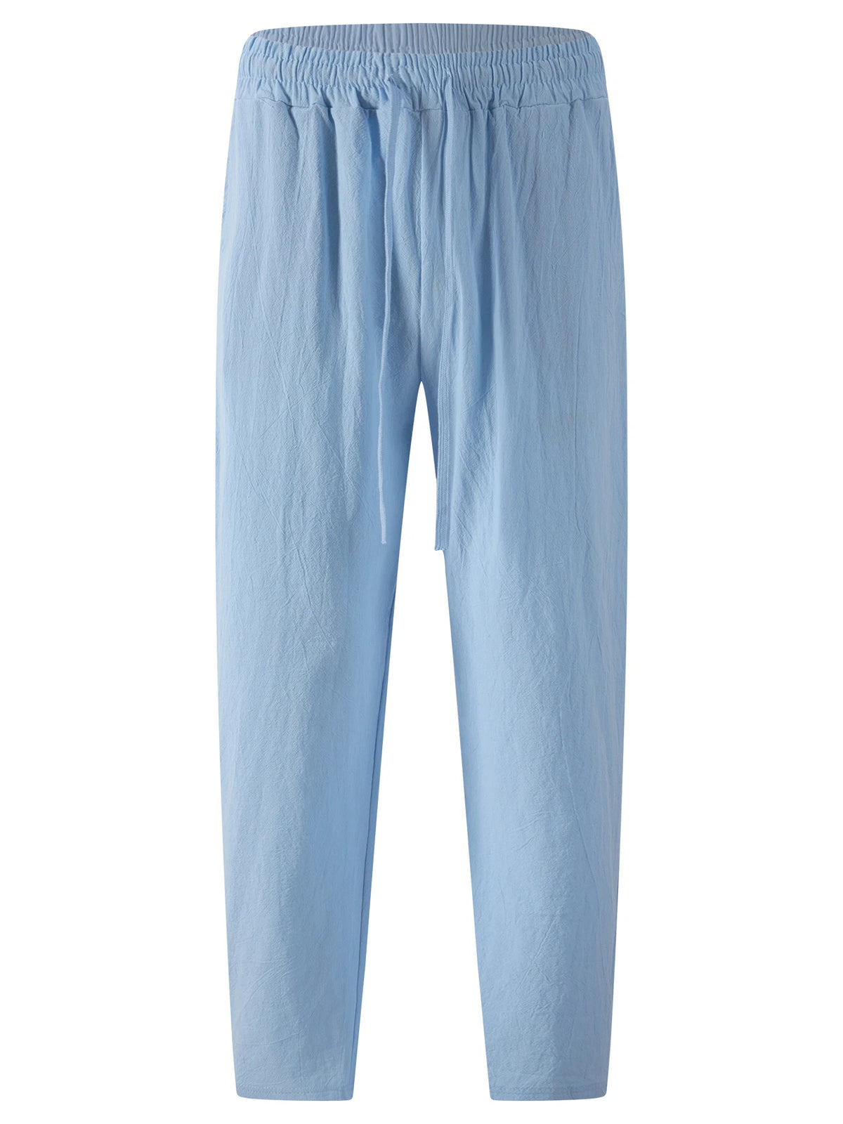 Ensemble Homme Chemise Lin Manches Longues Col Cranté + Pantalon 7/8 Cordon Casual Voyage Plage 4 Saisons 13 Coloris – CLEVI Paris