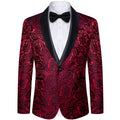 Blazer Paisley Homme Revers Satin – CLEVI Paris