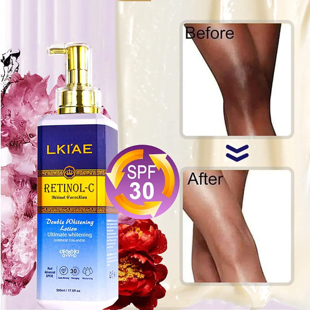 Gamme Soins Visage & Corps AILKE Retinol-C – Blanchissant, Anti-Taches & Anti-Rides – CLEVI Paris
