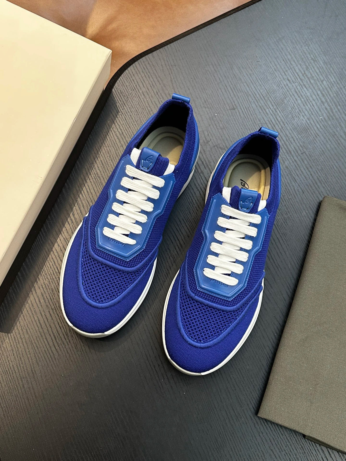 Sneakers Homme Cuir de Vache Véritable OECHSLI 2026 – Respirant, Semelle Caoutchouc, Grandes Pointures 38-46 – CLEVI Paris