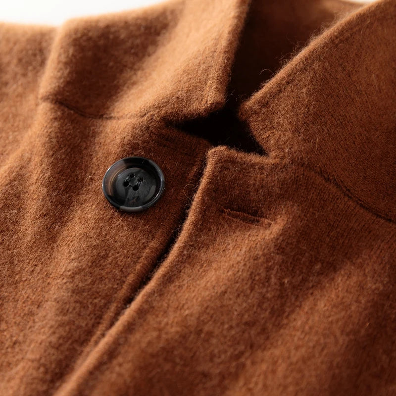 Ensemble homme cachemire col tailleur – CLEVI Paris