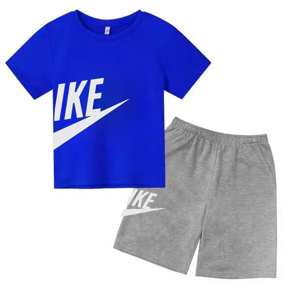 Ensemble enfant T-shirt et short en coton – CLEVI Paris