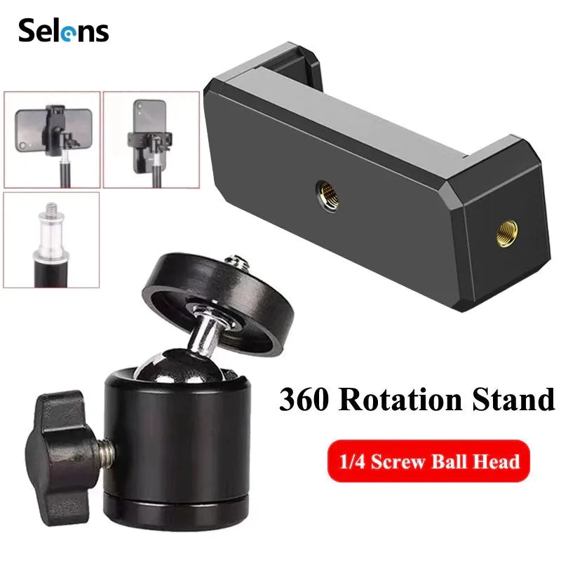Support téléphone Selens rotatif 360° 1/4 – CLEVI Paris