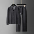 Ensemble homme cardigan col V Minglu – CLEVI Paris