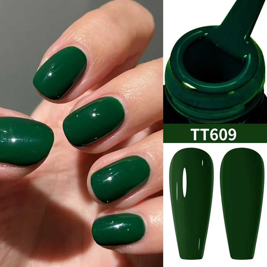 Vernis Gel Semi-Permanent TARTU 8ml – Sans HEMA Sans TPO UV/LED Soak-Off Longue Durée 21 Teintes – CLEVI Paris