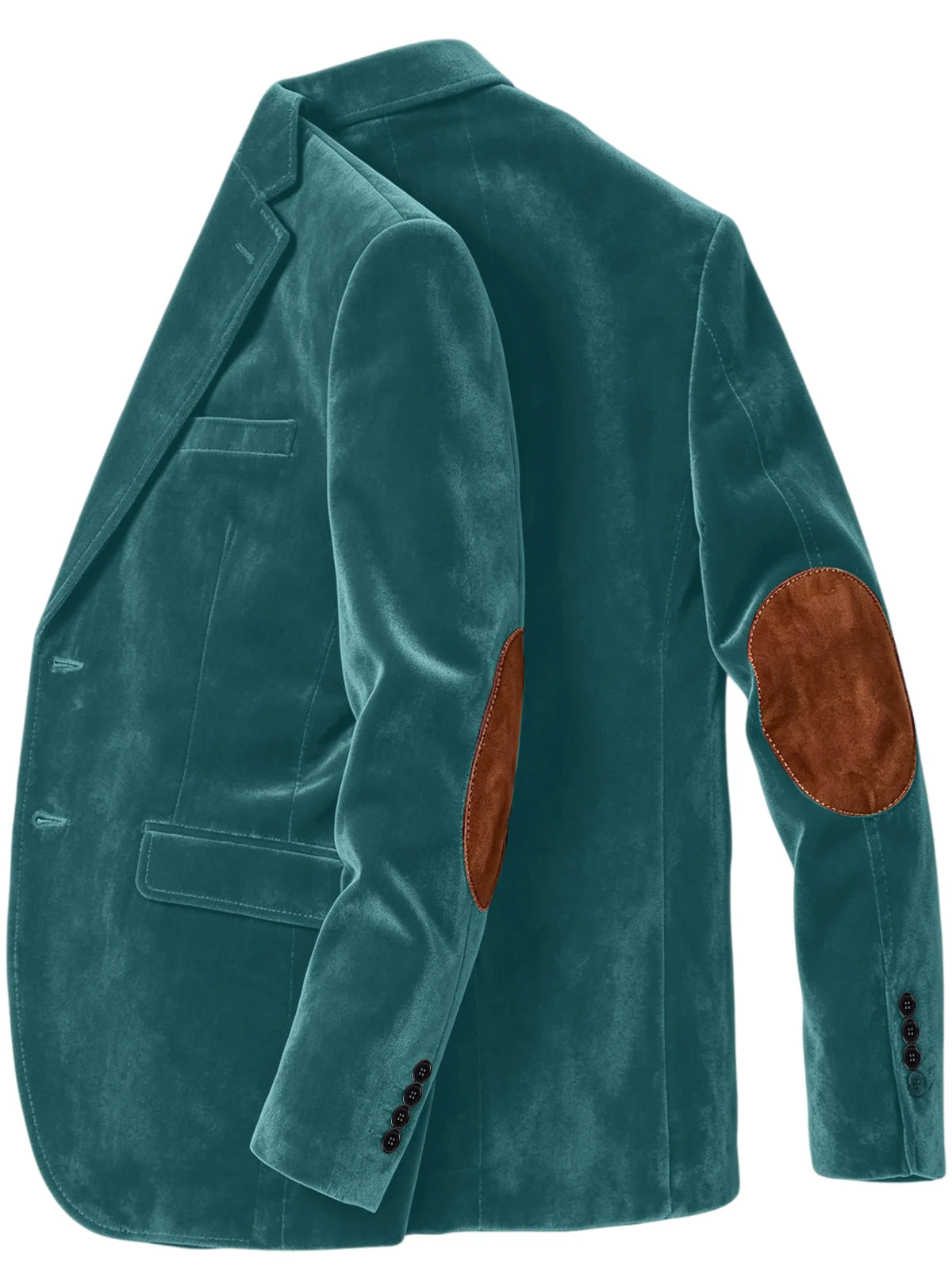 Blazer homme en velours à coudières – CLEVI Paris