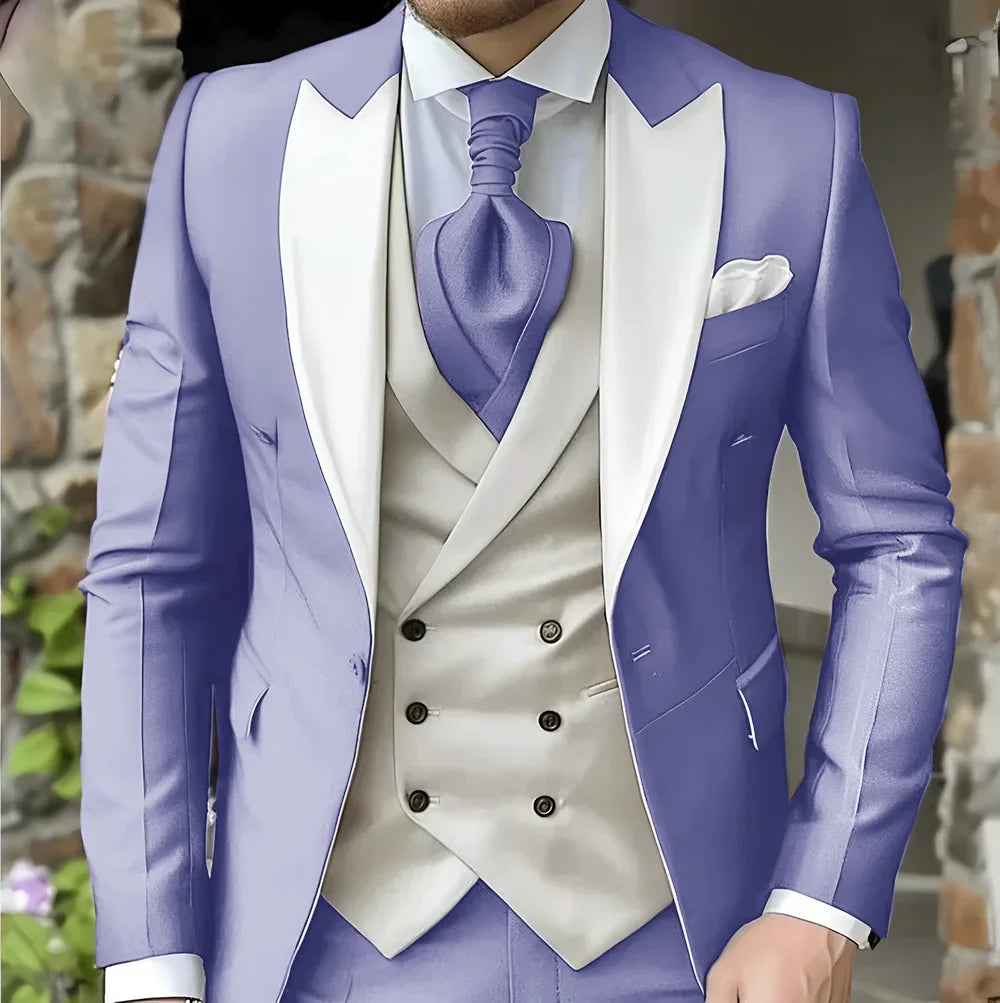 Costume 3 pièces élégant pour homme – CLEVI Paris