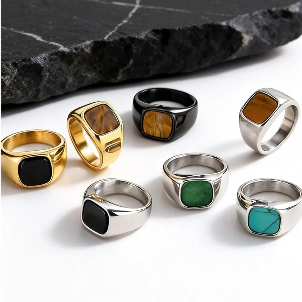 Bague Unisexe en Acier Inoxydable – CLEVI Paris